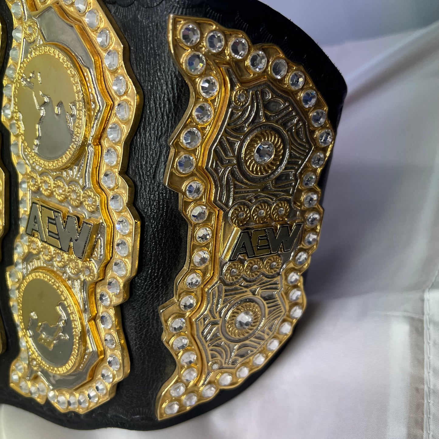 AEW World Heavyweight Championship Authentic Replica Title Belt by X Man Belts WWE