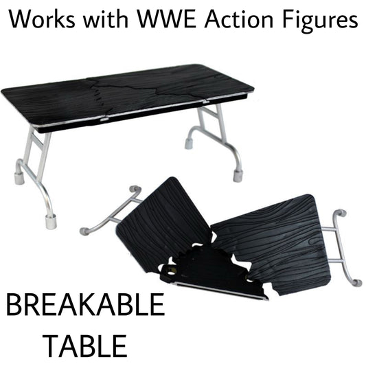 Breakable Table Accessory for WWE Wrestling Action Figures Accessories Playset