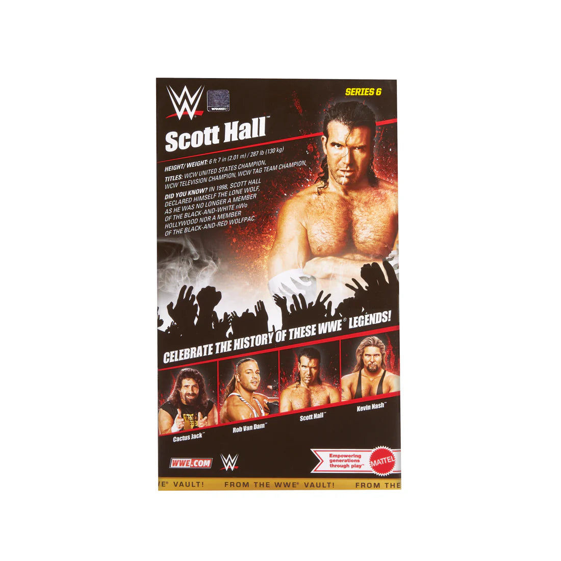 Scott Hall WWE From the Vault Exclusive Series 6 Action Figure