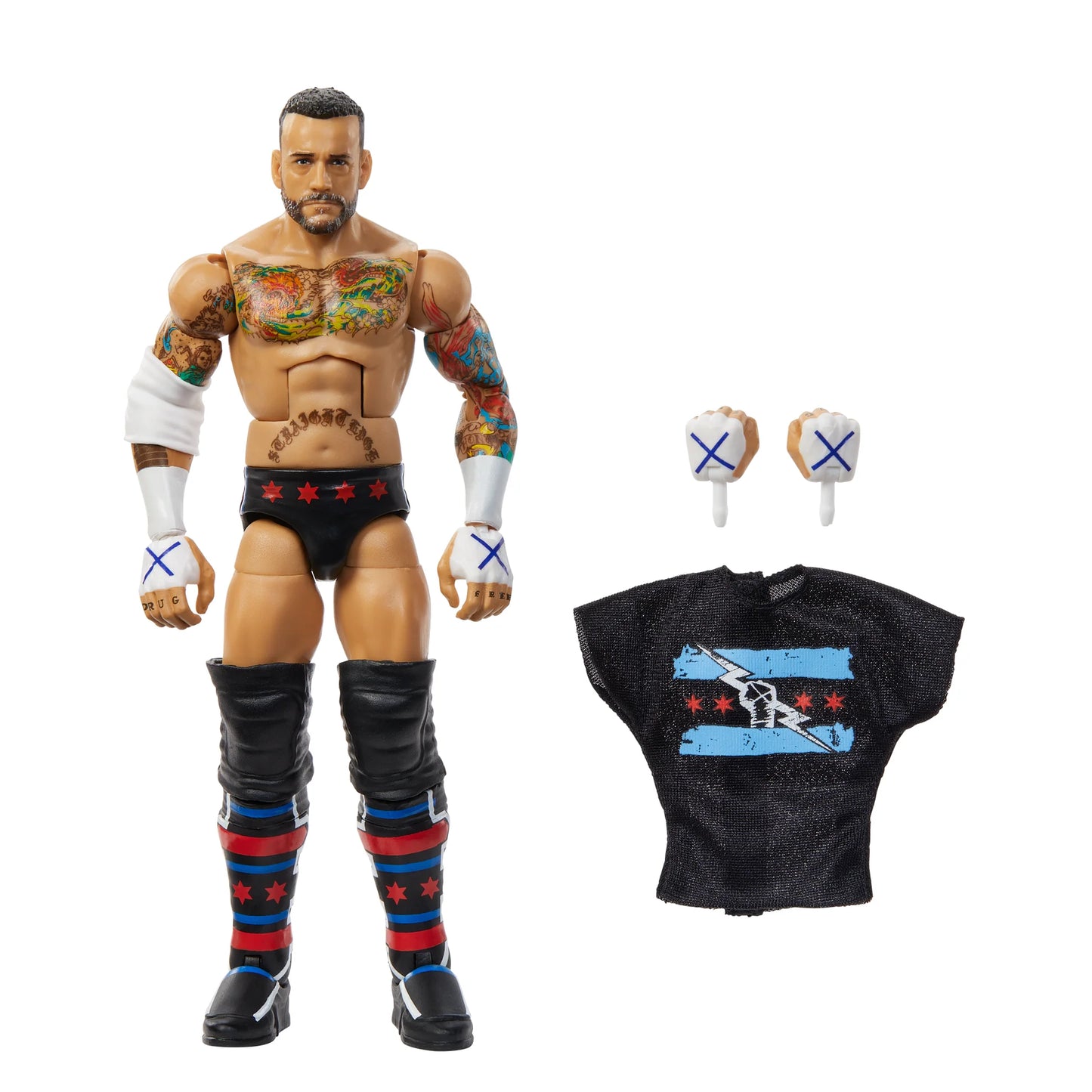 CM Punk WWE Elite 115 Series Action Figure