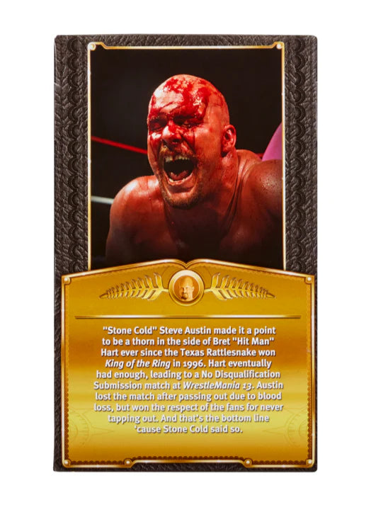 PREORDER Bloody Stone Cold Steve Austin - WWE Elite Defining Moments Series Action Figure
