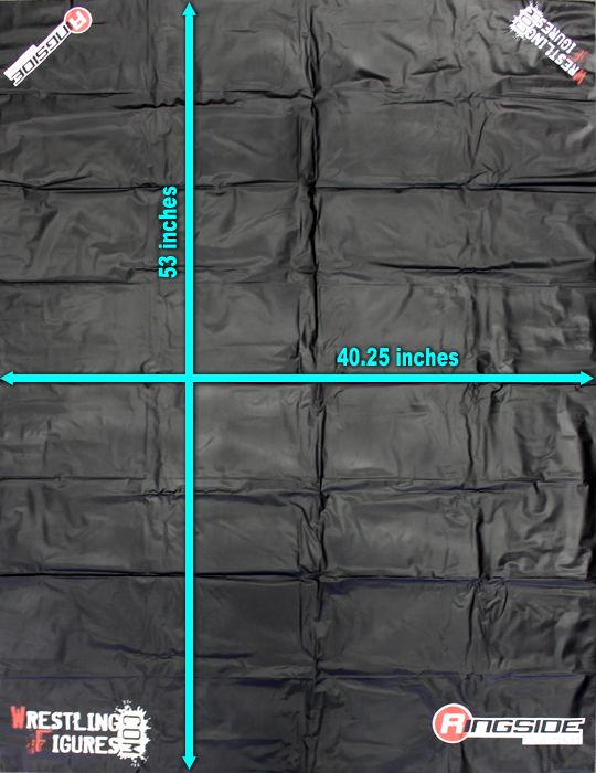 Ultimate Floor Mat for Wrestling WWE AEW Ring Set Up - Accessory Action Figure
