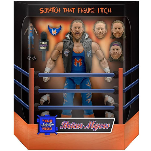 Brian Myers - Super 7 MWFP WWE Action Figure