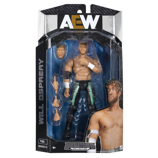 Will Osprey AEW Unmatched 11 Action Figure - Scale WWE