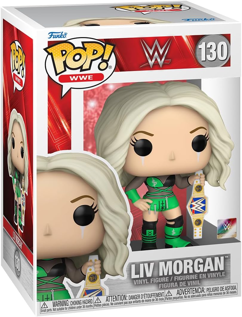 Liv Morgan WWE Pop Vinyl 130 Collectable Figure with Protector