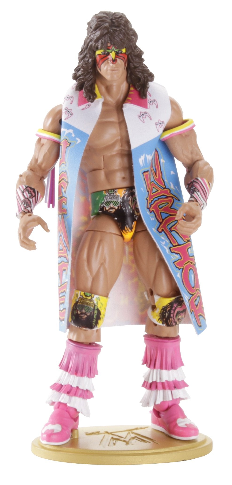 Ultimate Warrior WWE Elite Defining Moments Out Of Box Action Figure WWE 4