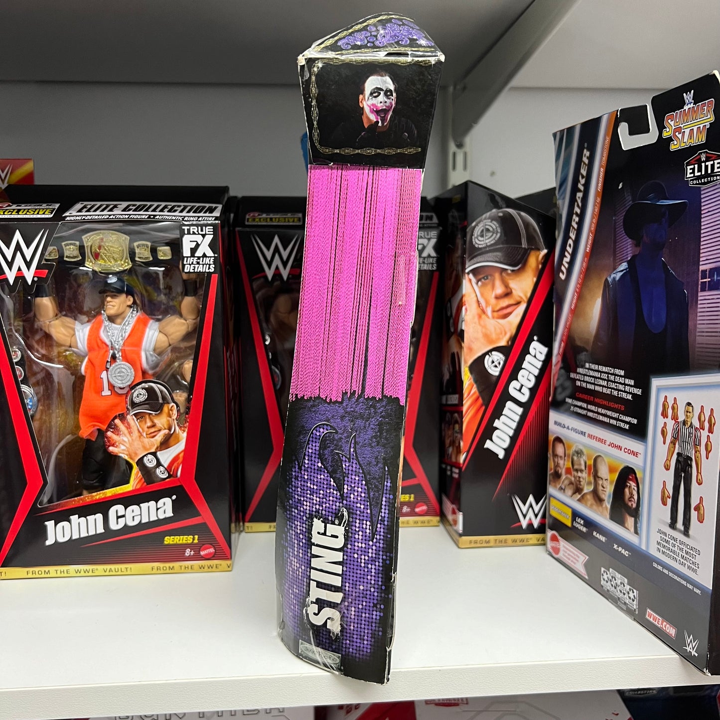 TNA WWE Autographed Joker Sting Signed Action Figure