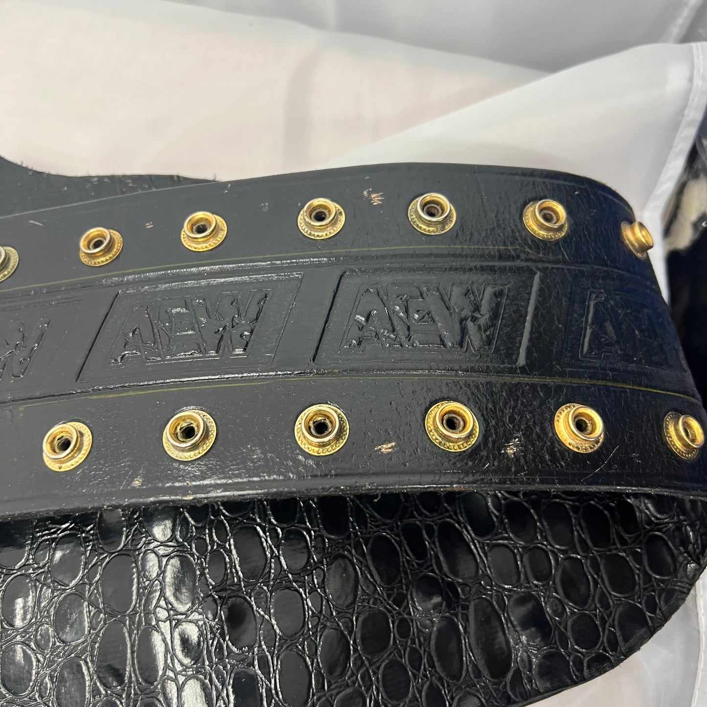 AEW World Heavyweight Championship Authentic Replica Title Belt by X Man Belts WWE
