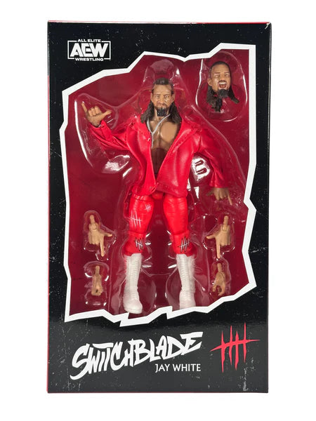 Switchblade Jay White - AEW Unrivaled Series Exclusive Action Figure - Scale WWE