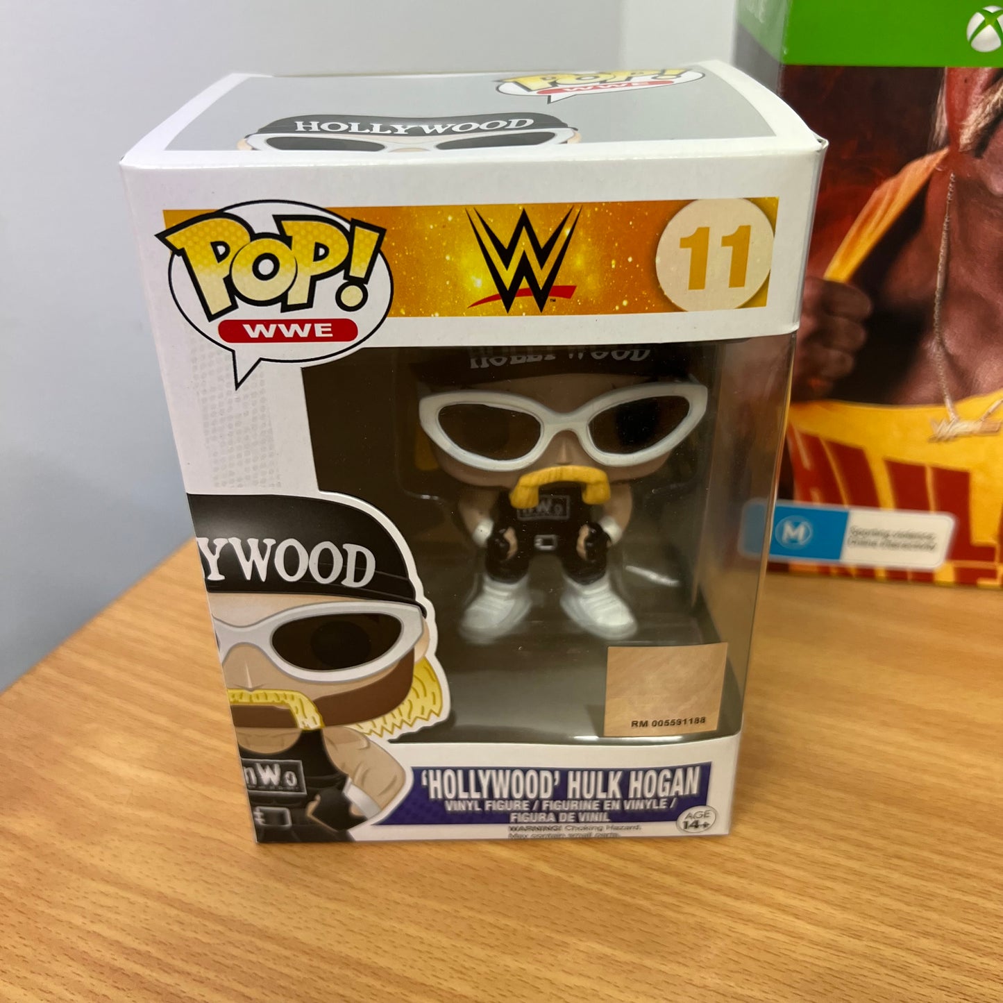 WWE 2K15 Hulkamania Edition - Signed Photo, Hollywood Pop 11, Relic Rare Merchandise