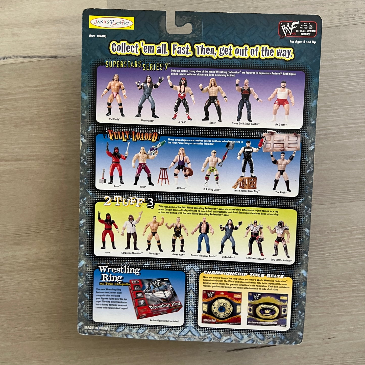 WWE X Pac Wrestlemania 15 Jakks Action Figure