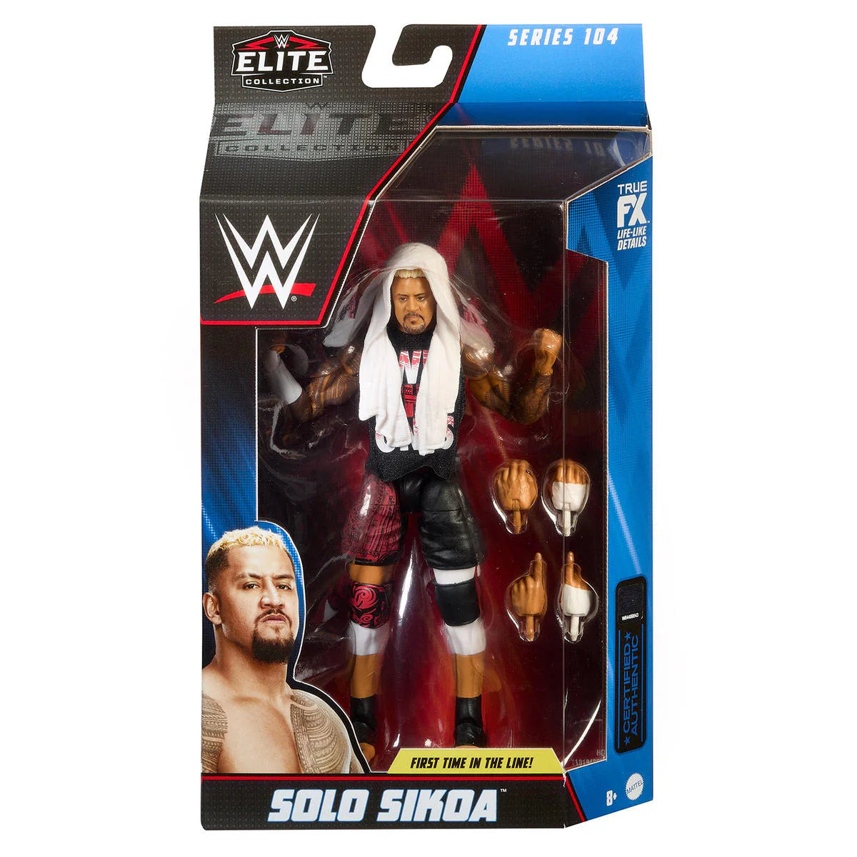 Solo Sikoa WWE Elite 104 Action Figure