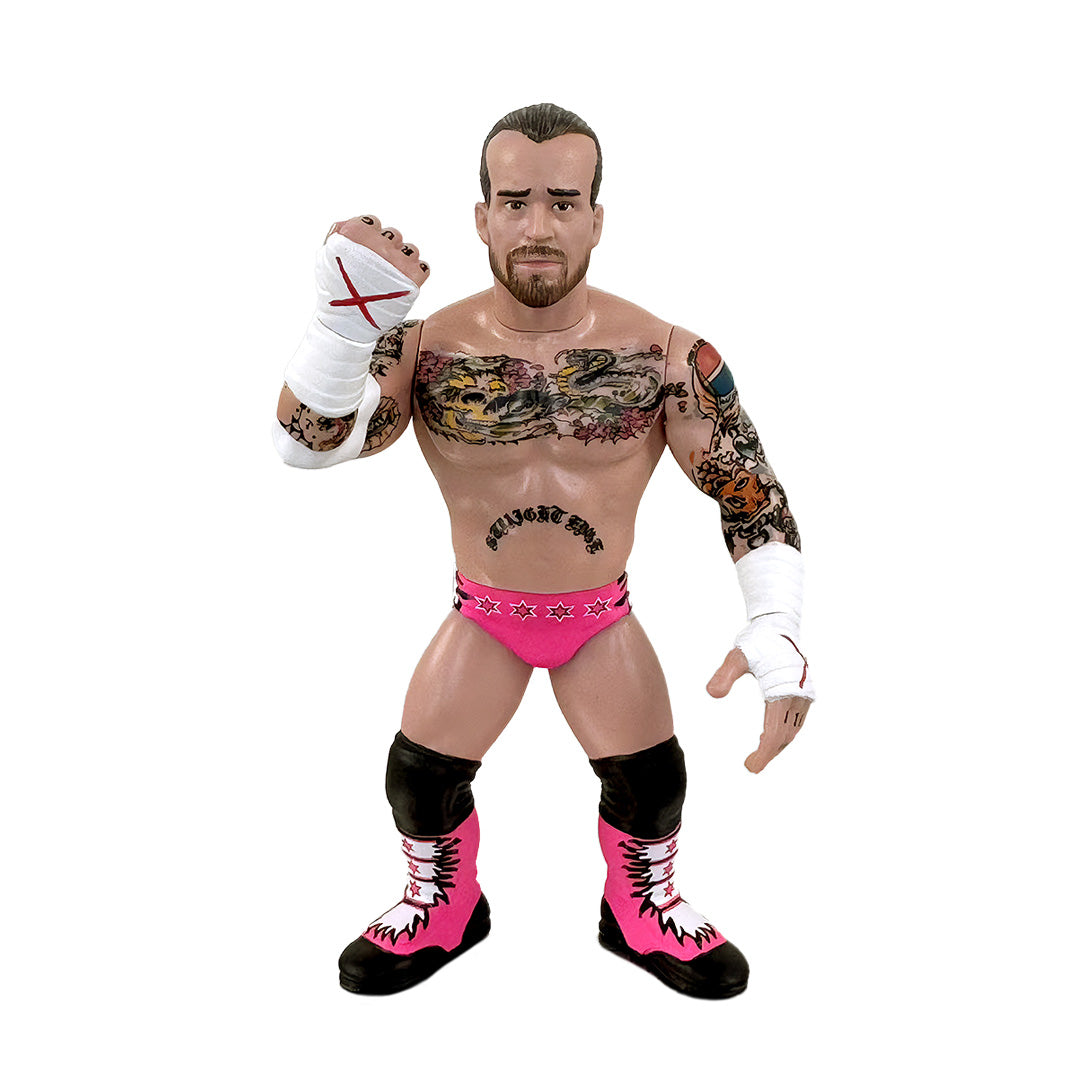 PREORDER Pink CM Punk Heels and Faces Action Figure 1 of 4100 - WWE
