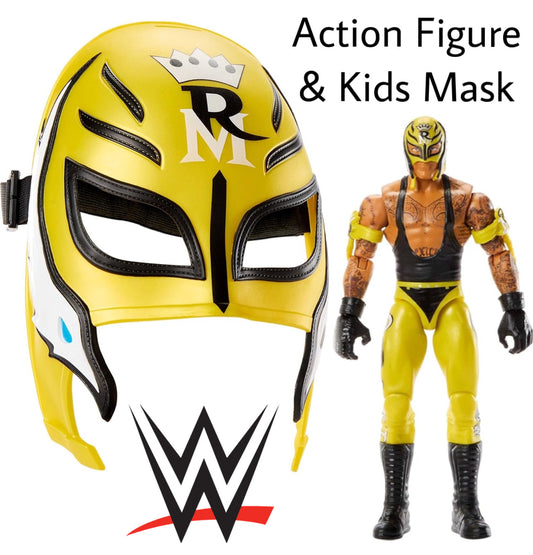 Rey Mysterio - WWE Roleplay and Action Figure Set Entrance Mask Playset