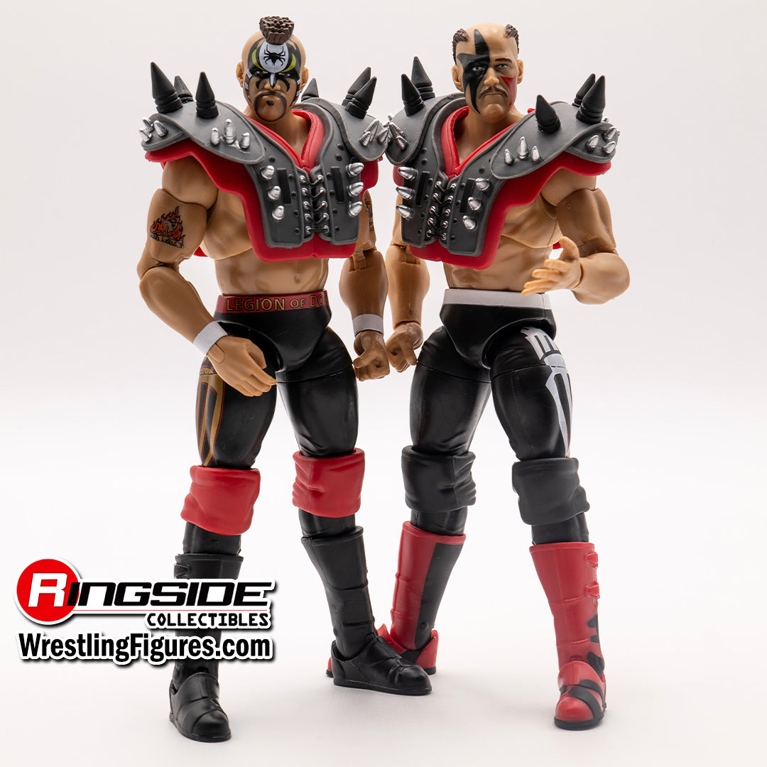 WWE Unsanctioned Classic Superstars - Grey Road Warriors Animal and Hawk Figures