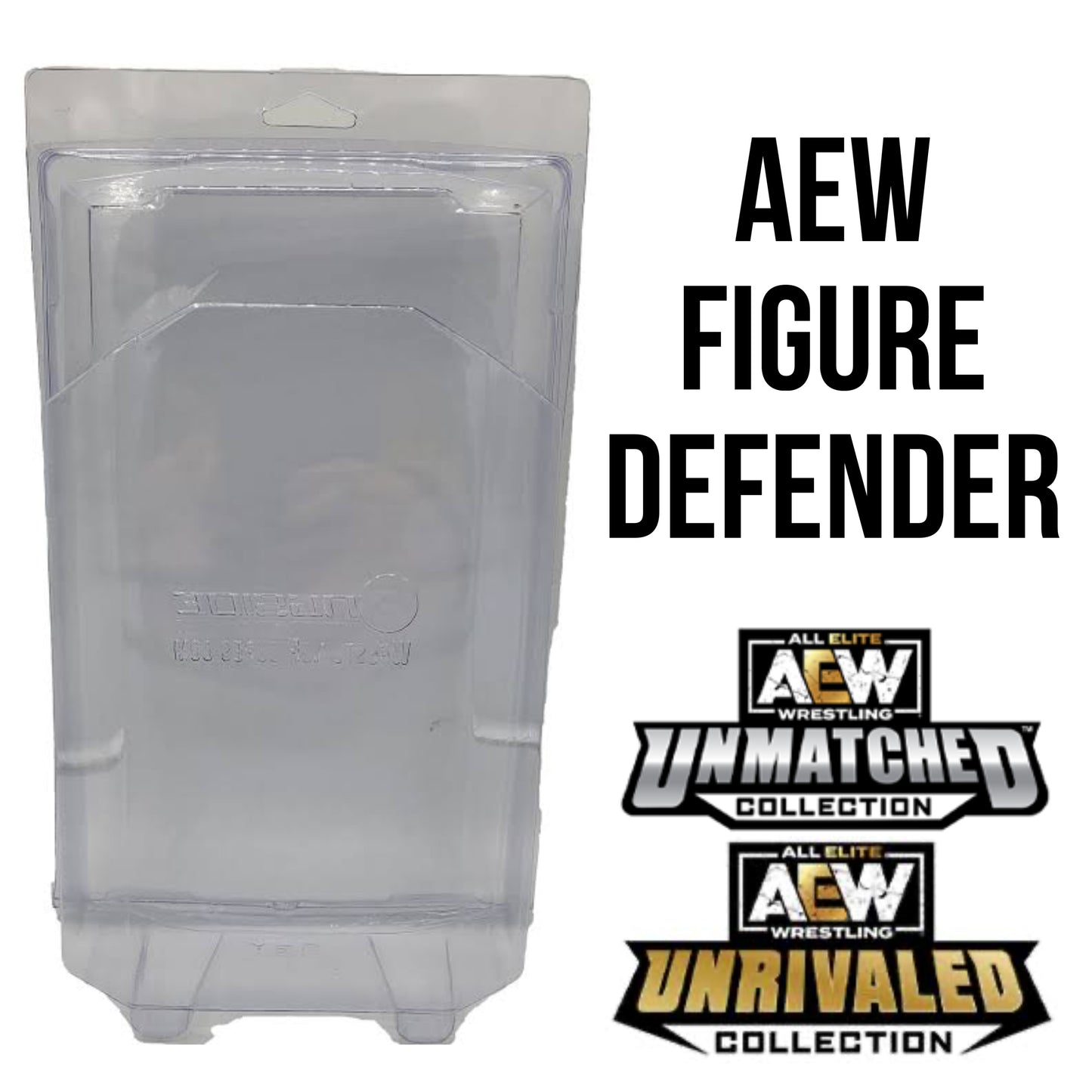 AEW Unrivaled or Unmatched Protector Defender Case for Action Figure