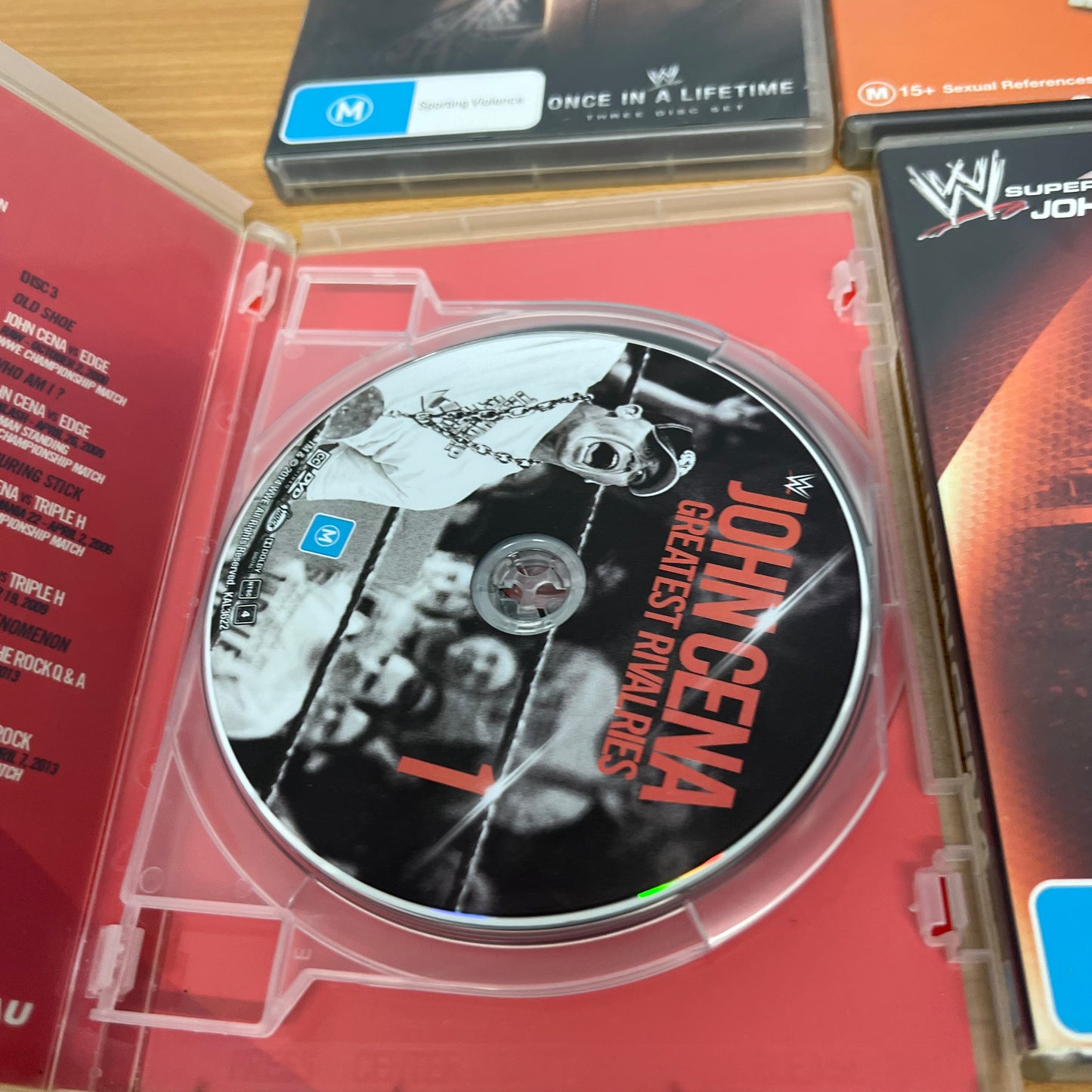 WWE 4 x DVD John Cena Bundle Lot