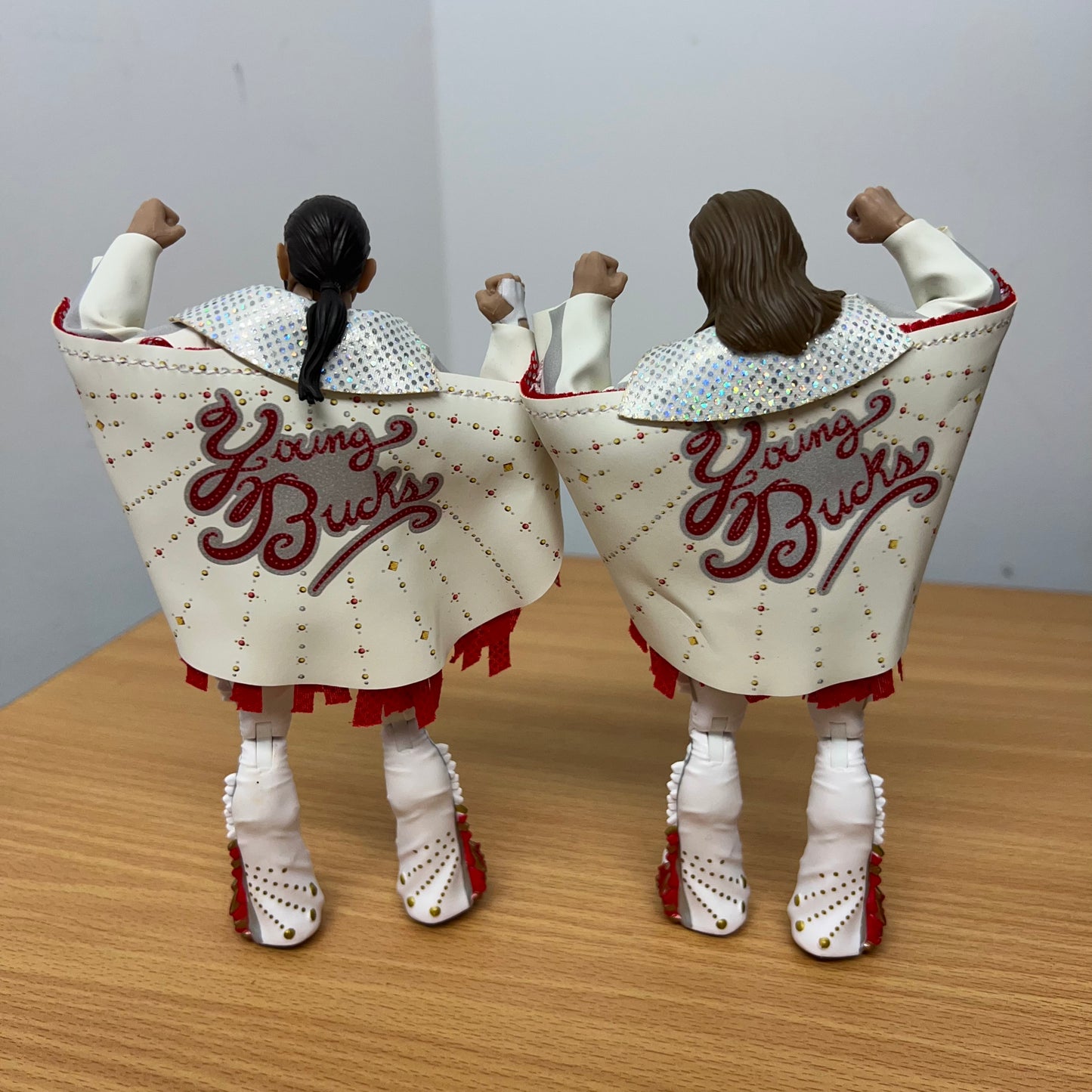 Young Bucks Matt and Nick Jackson - AEW Unrivaled 1 Loose Action Figure Jazwares WWE