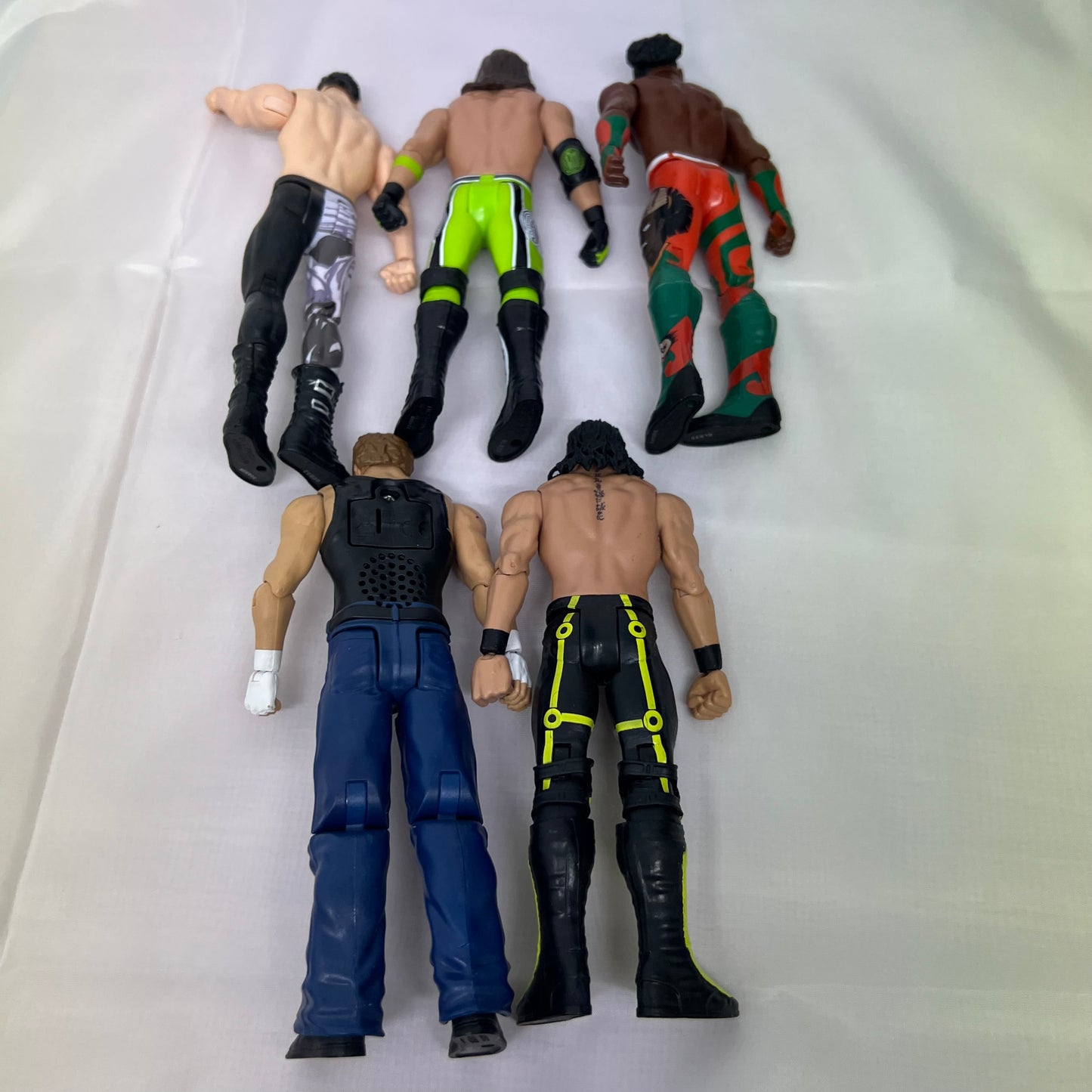 Bundle of 5 Action Figures - WWE Loose Action Figure Mattel WWE