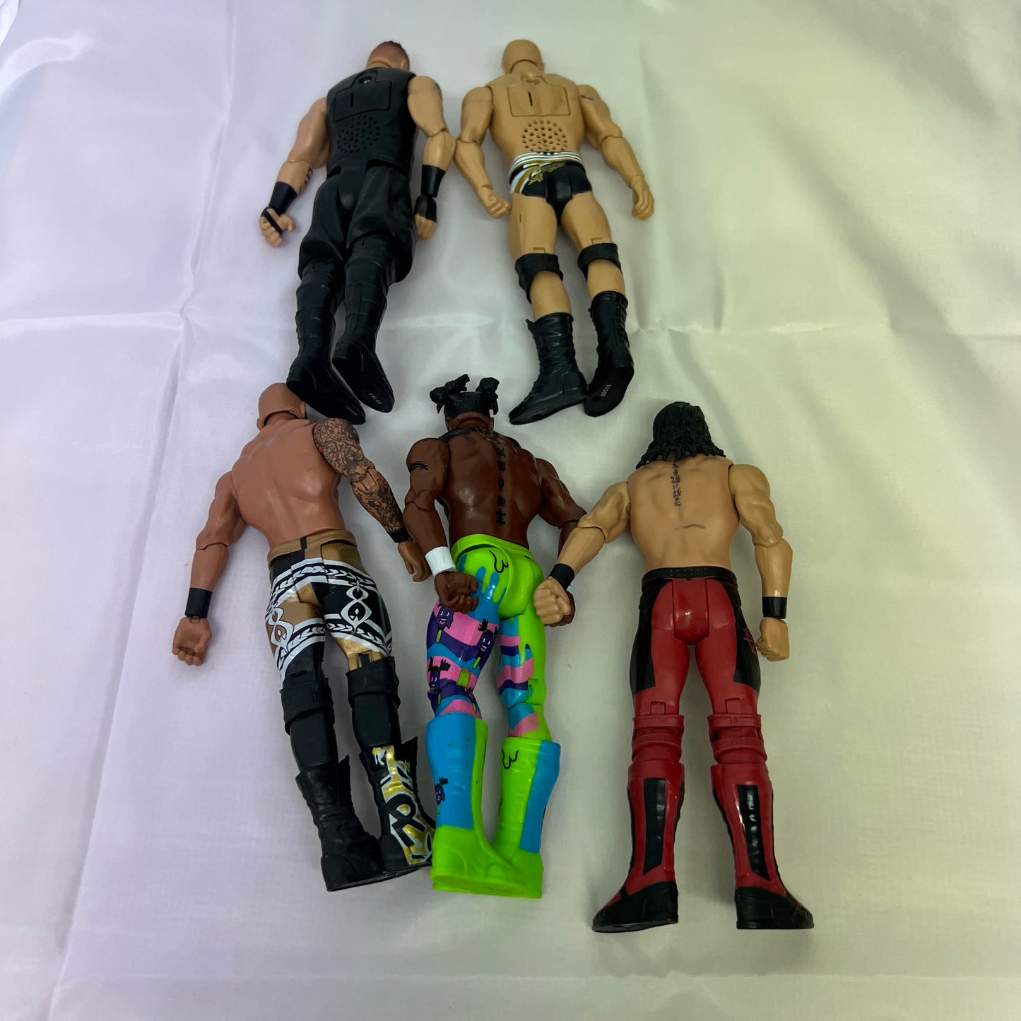 Bundle of 5 Action Figures 2 - WWE Loose Action Figure Mattel WWE