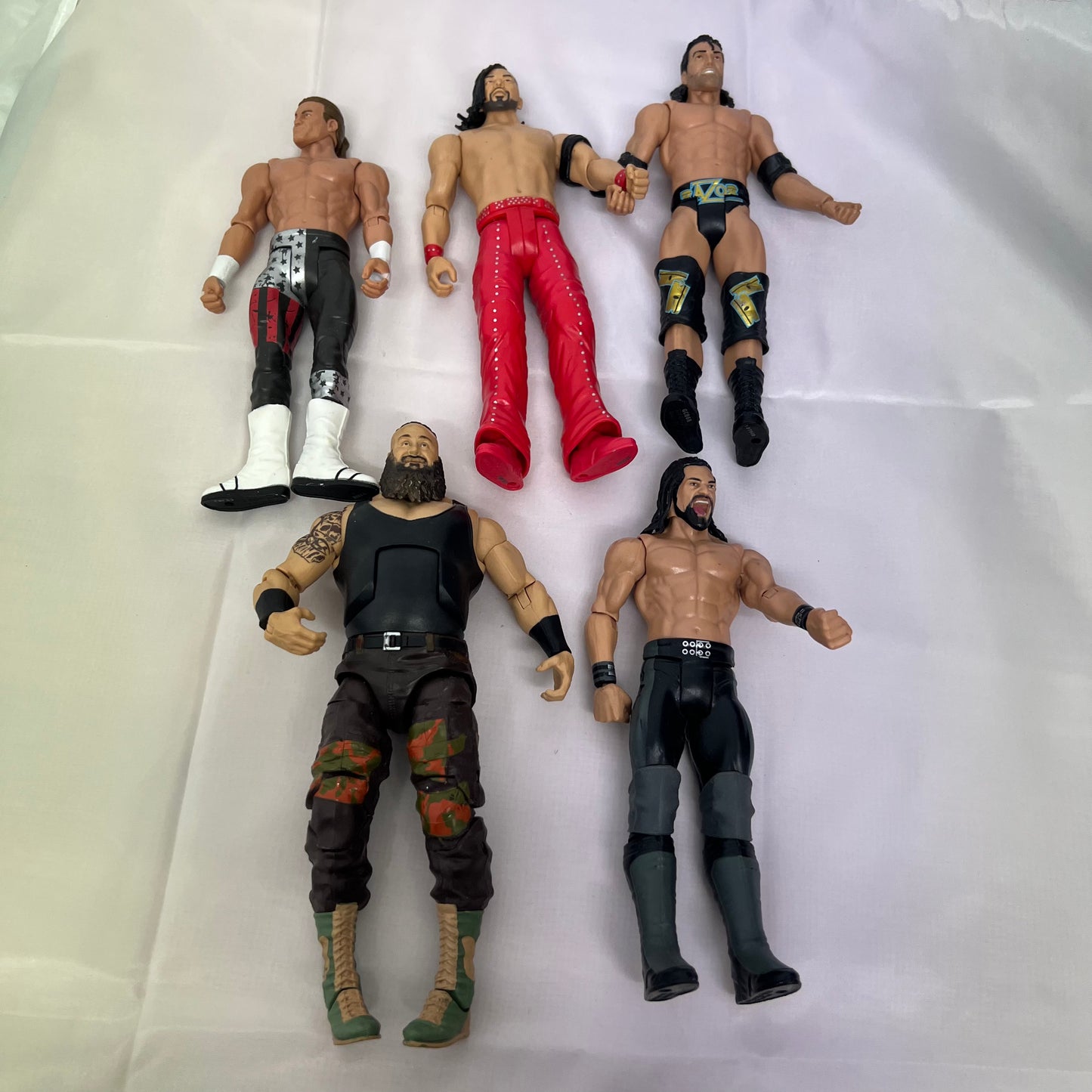 Bundle of 5 Action Figures 5 - WWE Loose Action Figure Mattel WWE