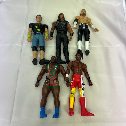 Bundle of 5 Action Figures 6 - WWE Loose Action Figure Mattel WWE