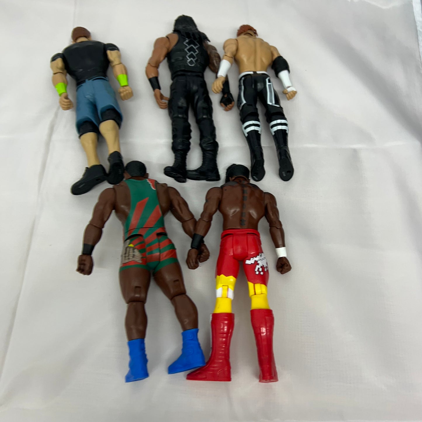 Bundle of 5 Action Figures 6 - WWE Loose Action Figure Mattel WWE