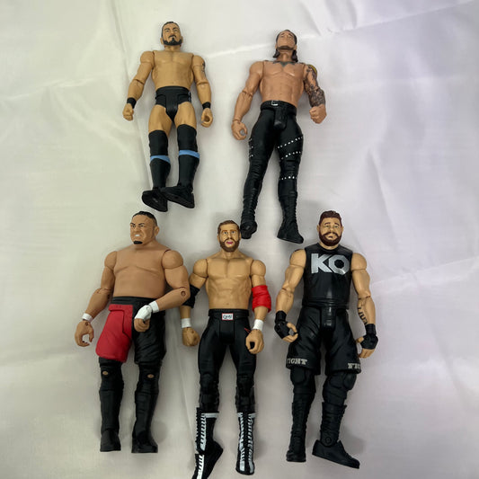 Bundle of 5 NXT Action Figures - WWE Loose Action Figure Mattel WWE
