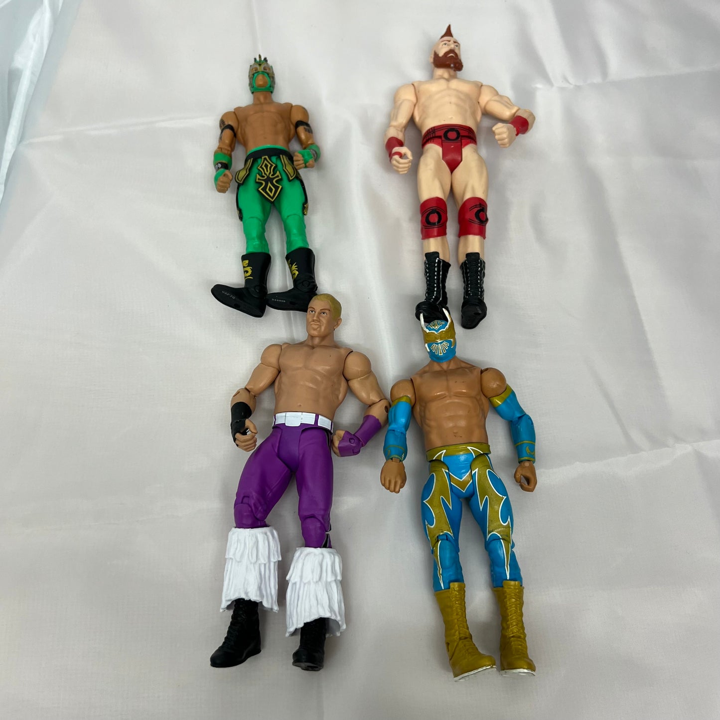 Bundle of 4 Action Figures 7 - WWE Loose Action Figure Mattel WWE
