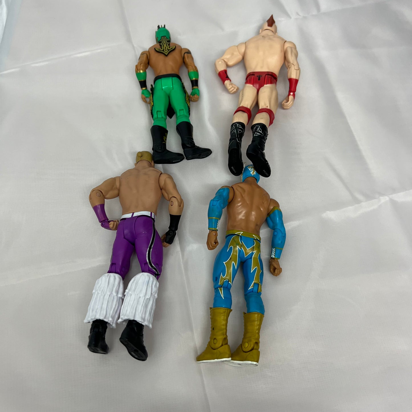 Bundle of 4 Action Figures 7 - WWE Loose Action Figure Mattel WWE