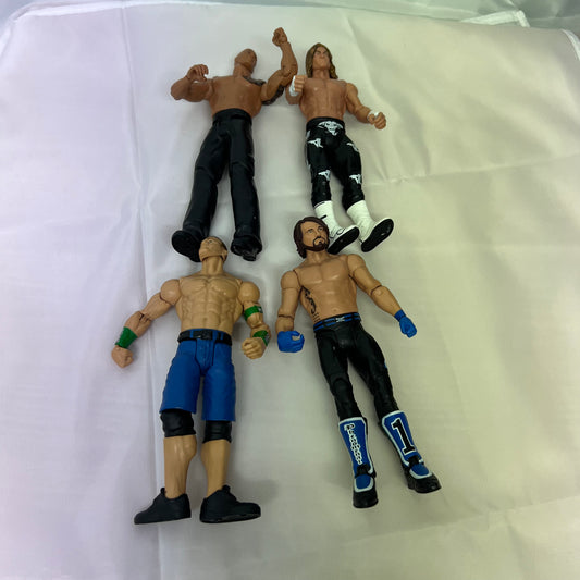 Bundle of 4 Action Figures 8 - WWE Loose Action Figure Mattel WWE