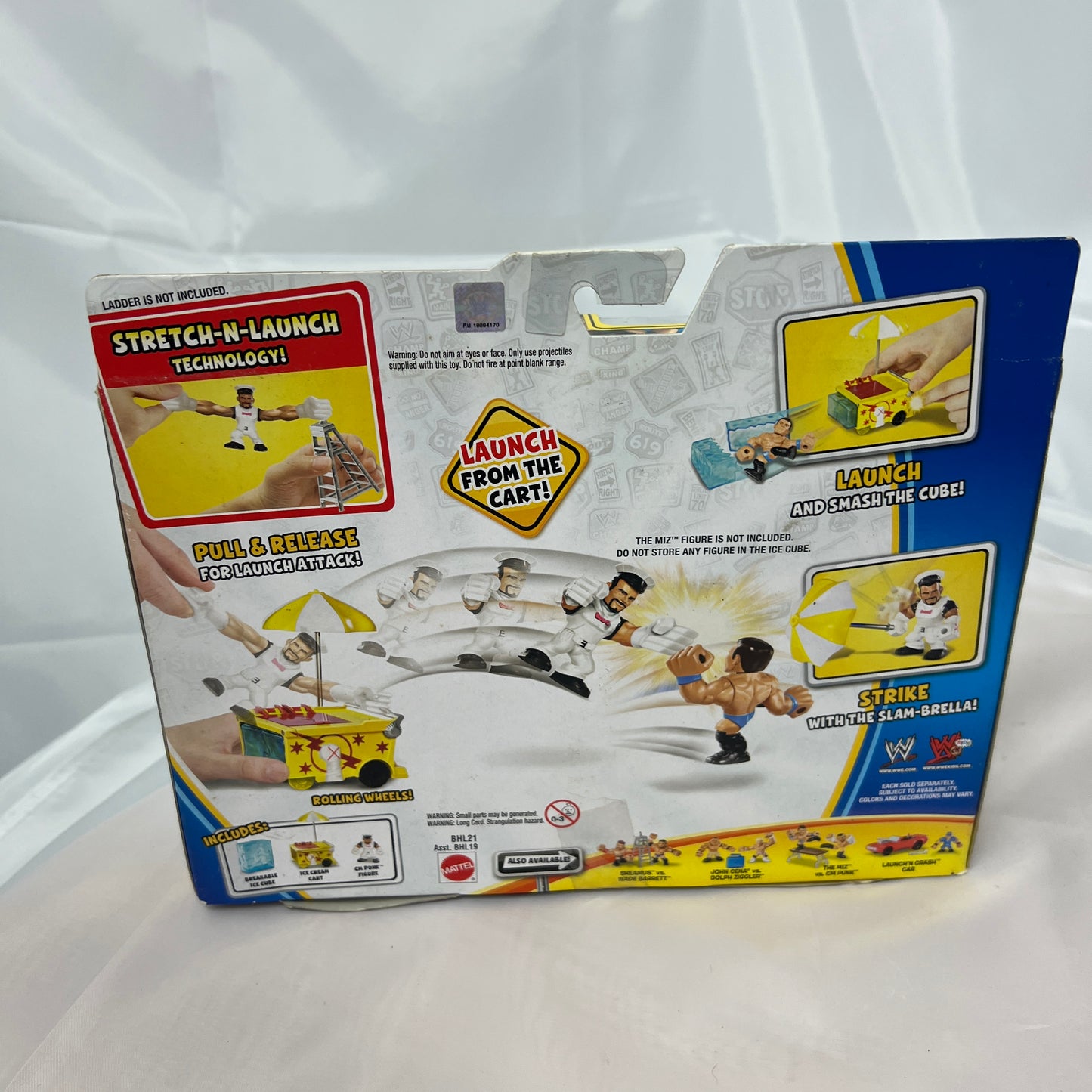 WWE Slam City Blast N Smash Cart Playset Action Figure Wrestling