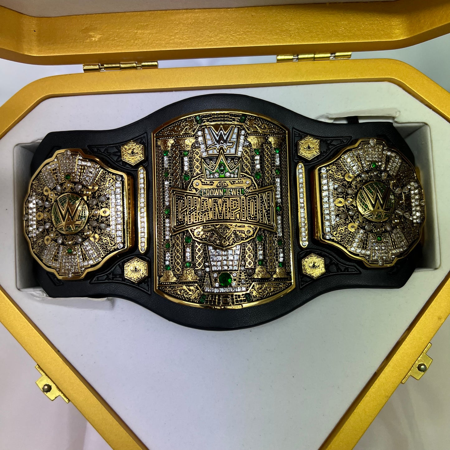 WWE Crown Jewel 1 of 300 Mini Replica Title Belt WWE Shop Authentic Official