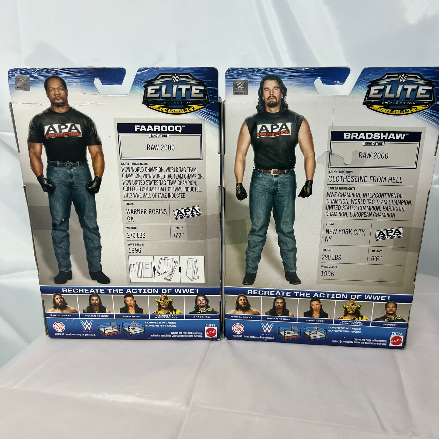 APA Bradshaw and Farooq Bundle - WWE Elite 38 Action Figures