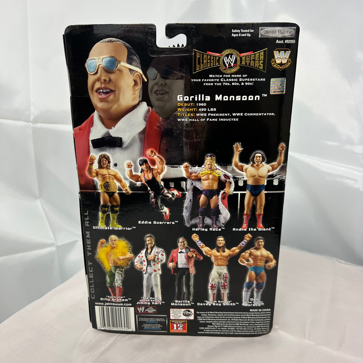 Gorilla Monsoon - WWE Classic Superstars Jakks Action Figure