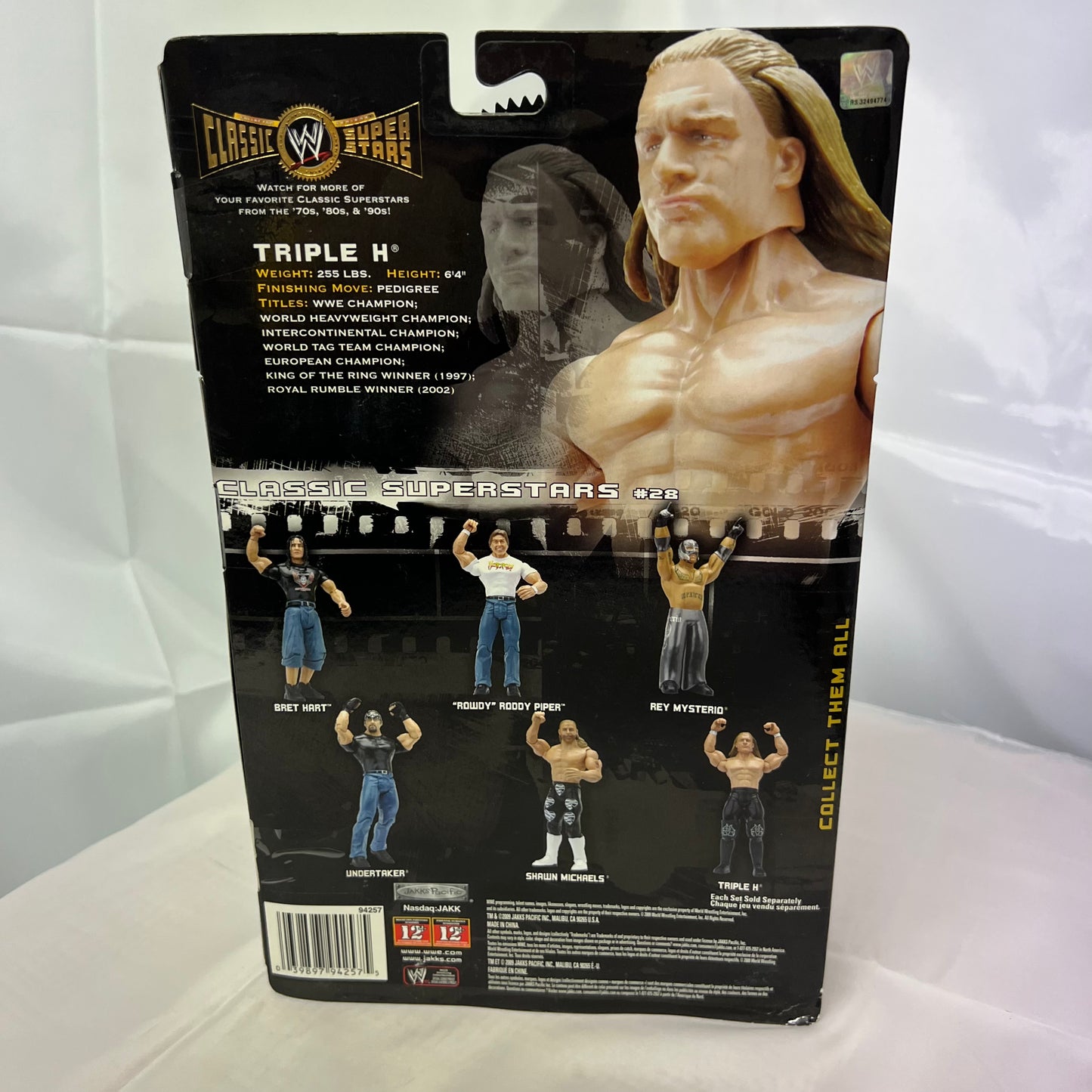 Triple H - WWE Classic Superstars 28 Jakks Action Figure