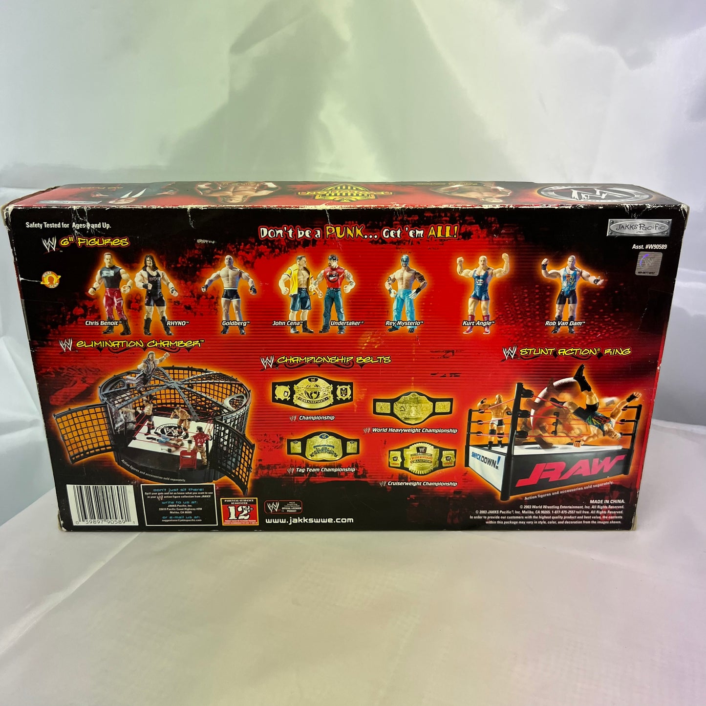 Evolution RARE - WWE 3 Pack Ringside Exclusive Jakks Action Figures