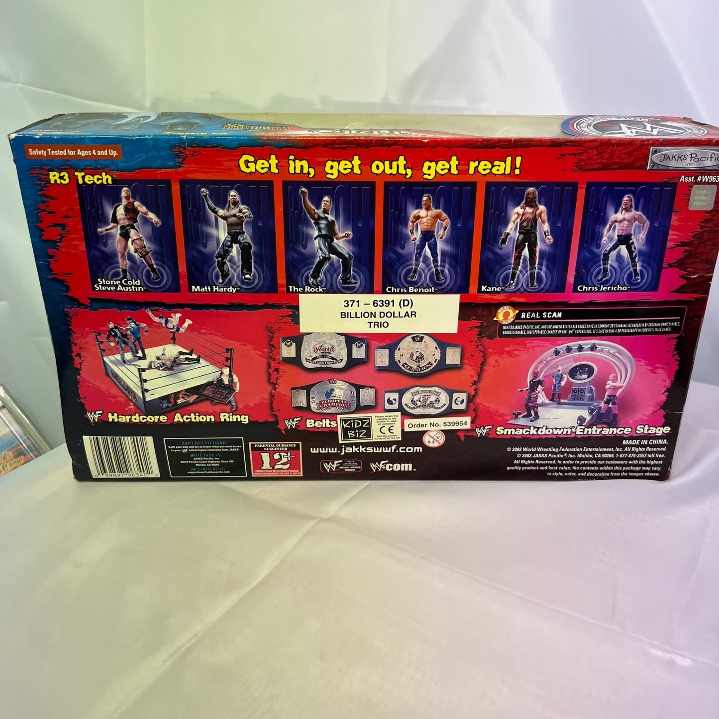 Billion Dollar Trio - WWE 3 Pack Jakks Action Figures