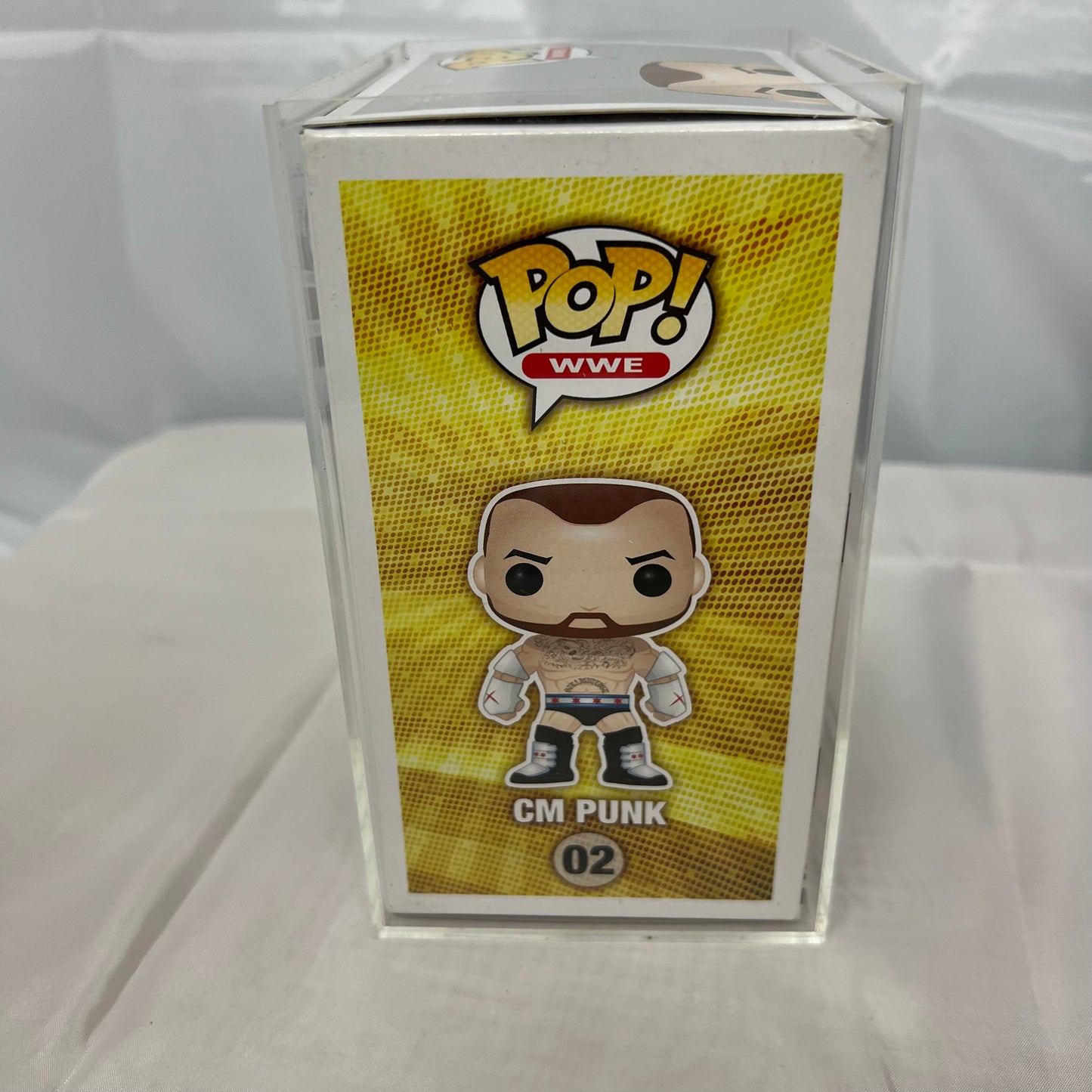 CM Punk - WWE Signed Autographed COA Funko Pop 02 Rare Exclusive