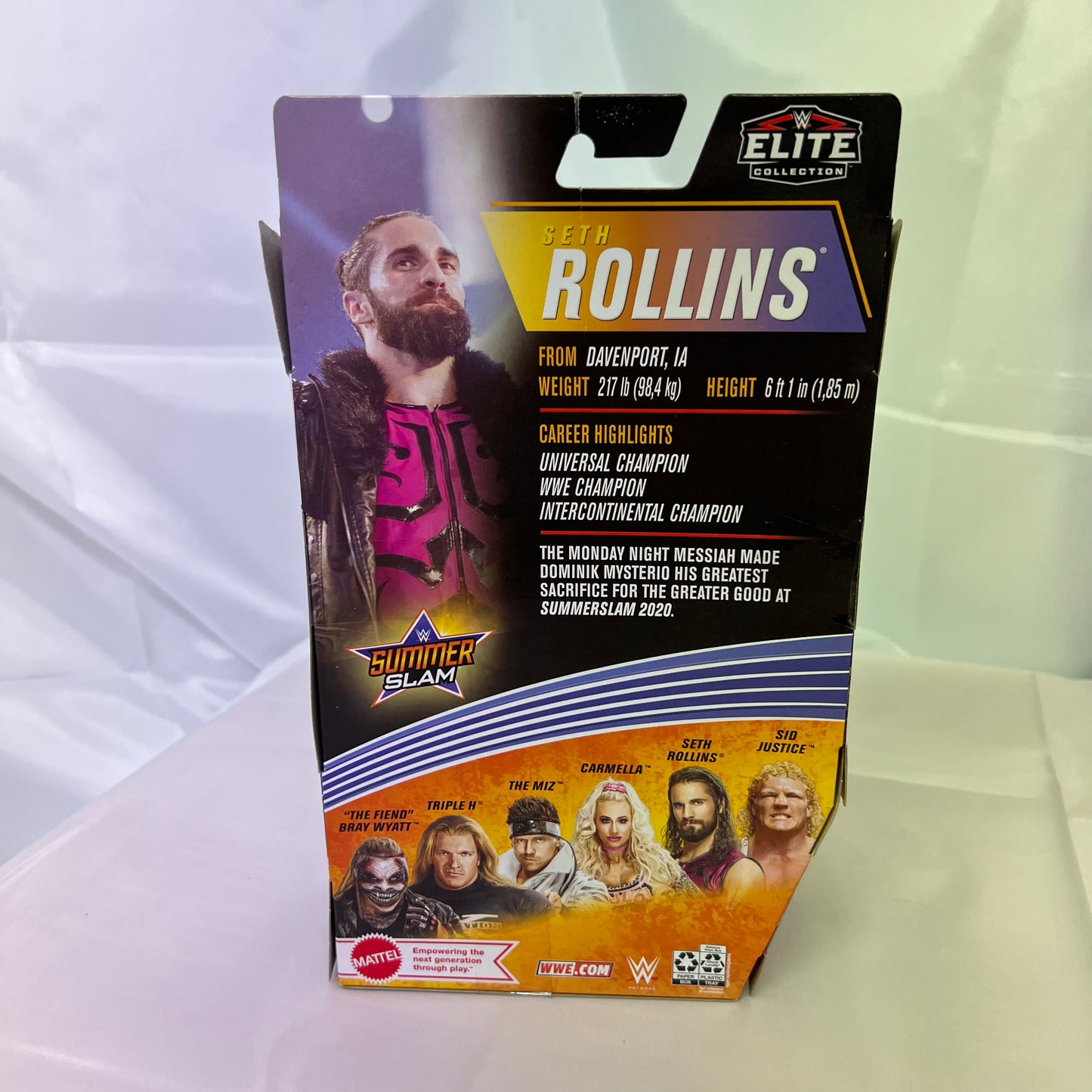 Seth Rollins Pink - WWE Elite Summerslam Action Figure