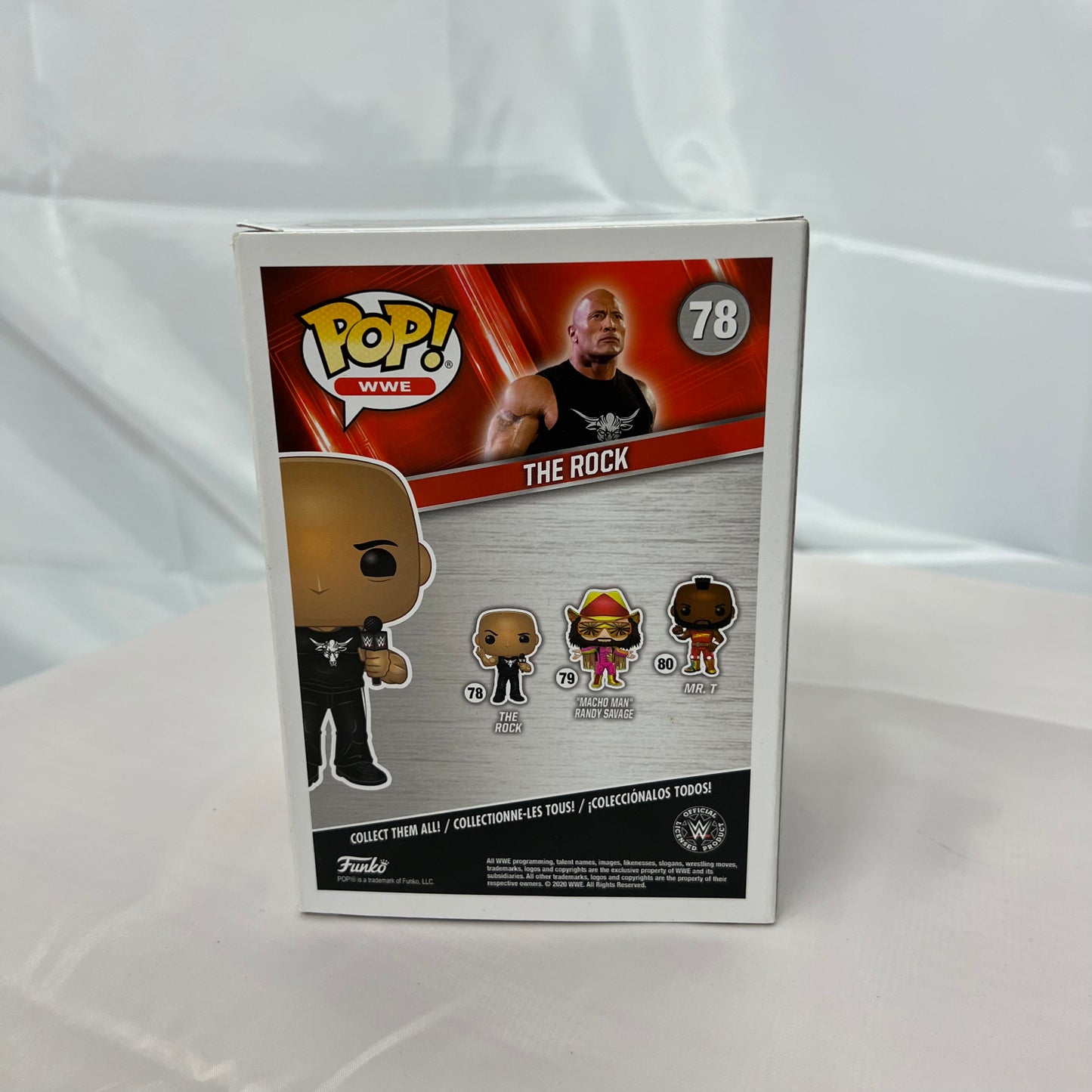 The Rock - WWE Pop Vinyl 78 Collectable Figure