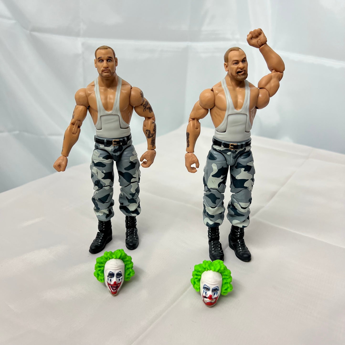 Bushwackers Luke and Butch - WWE Elite Survivor Series Loose Action Figures Mattel