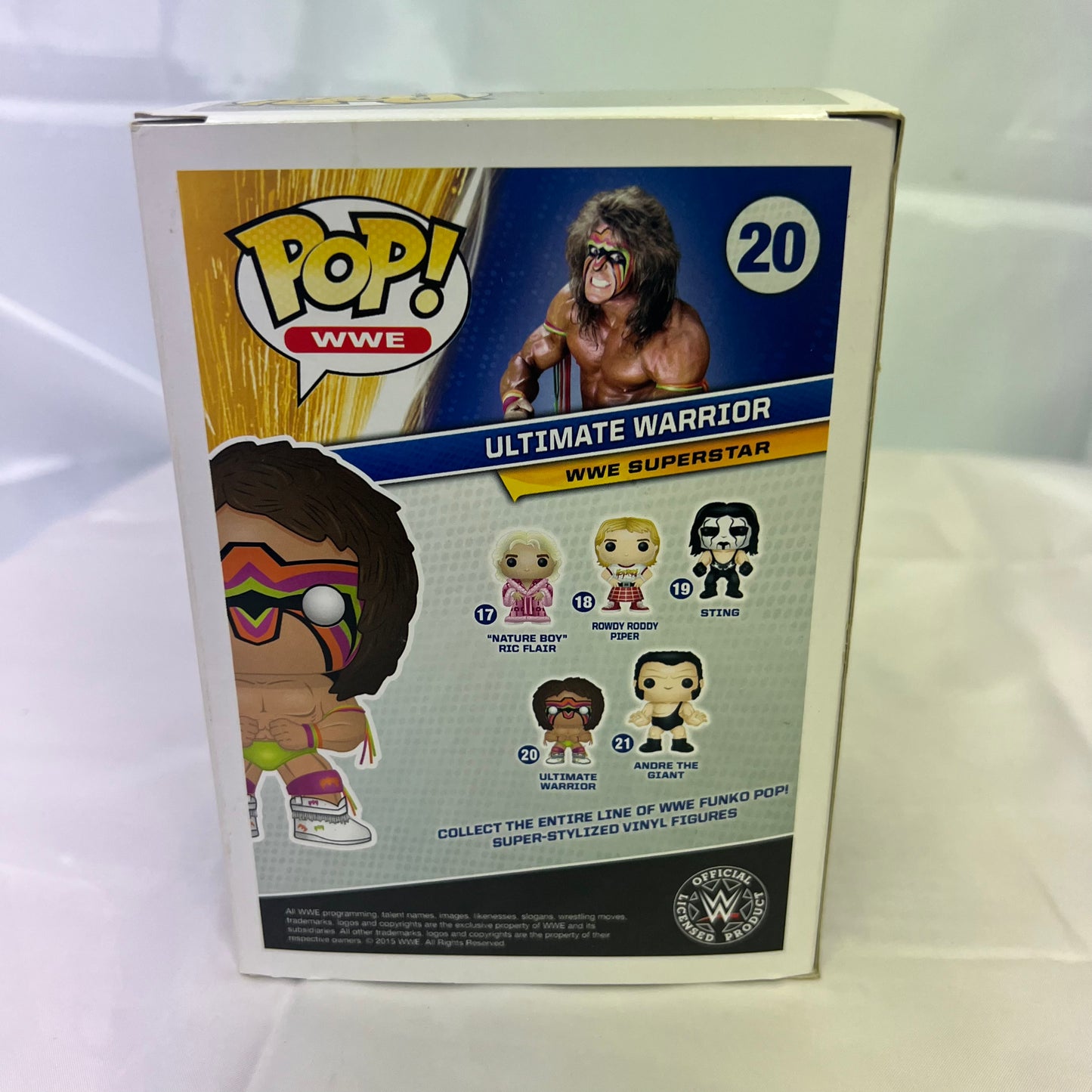 Ultimate Warrior - WWE Pop Vinyl 20 Collectable Figure