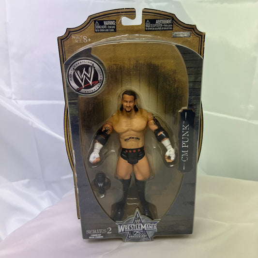 CM Punk - WWE Wrestlemania 25 Series 2 Jakks Action Figure