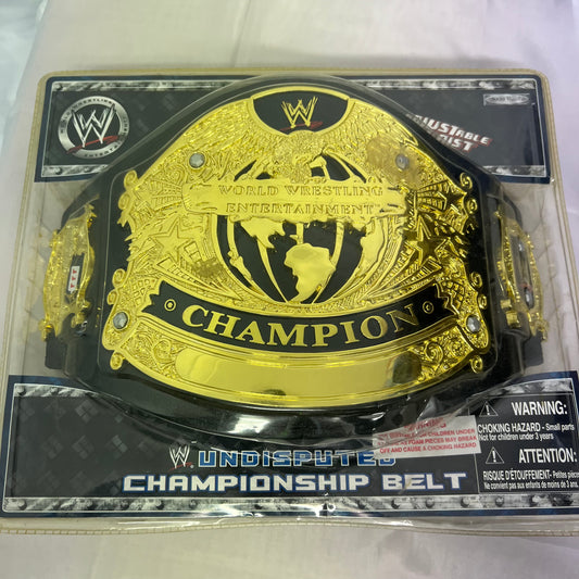 Undisputed Championship Belt - WWE Jakks Title Toy Belt New In Box