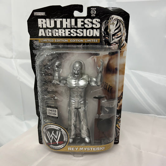 Rey Mysterio - WWE Ruthless Aggression Limited Edition Silver Action Figure