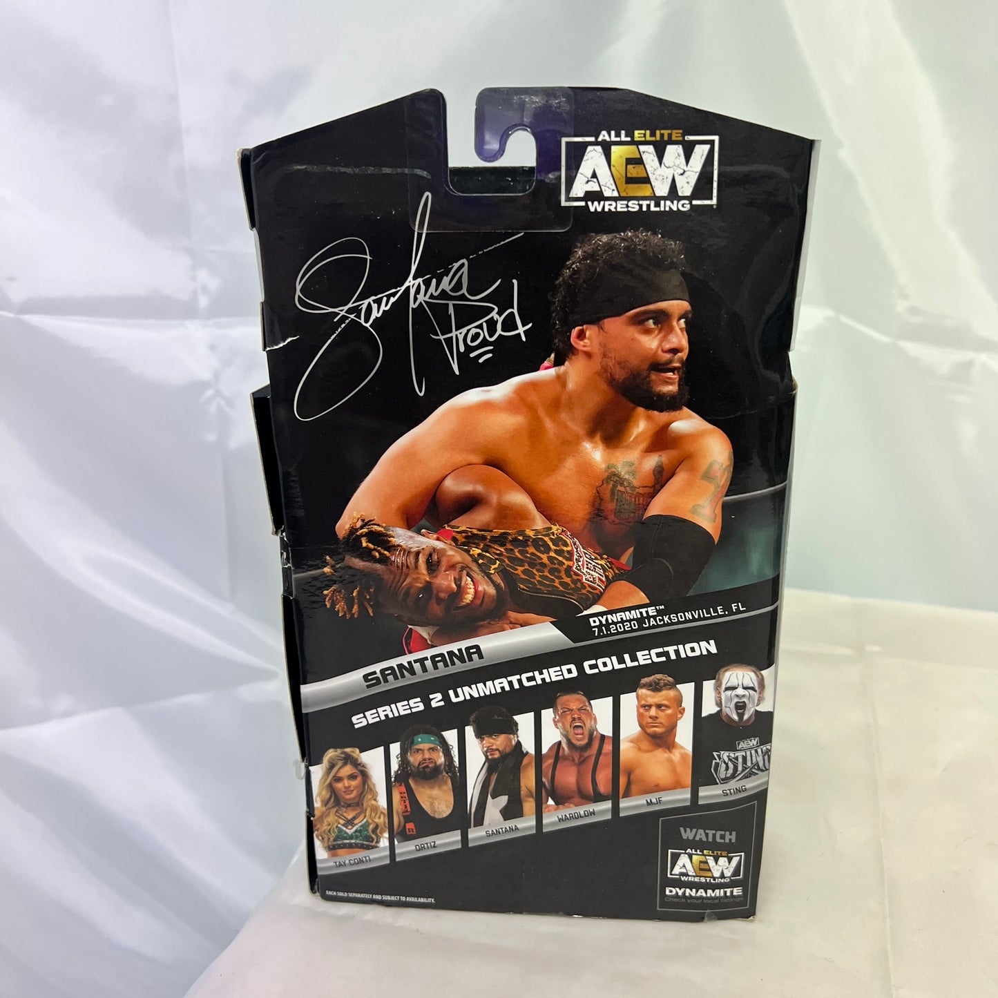 AEW Unmatched 2 Santana Action Figure WWE AEW