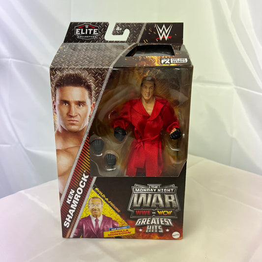 Ken Shamrock - WWE Elite Monday Night Wars S2 Action Figure Opened NO BAF