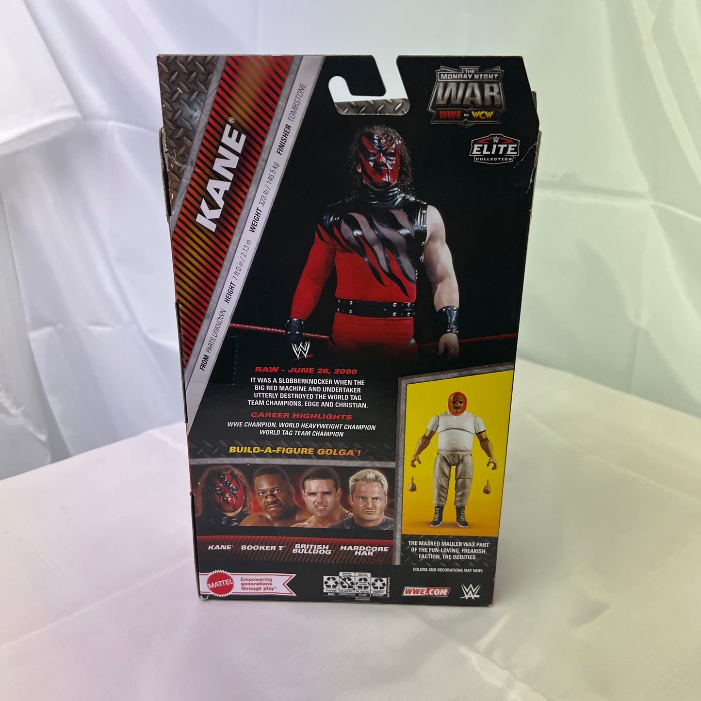 Kane - WWE Elite Monday Night Wars Action Figure Opened NO BAF