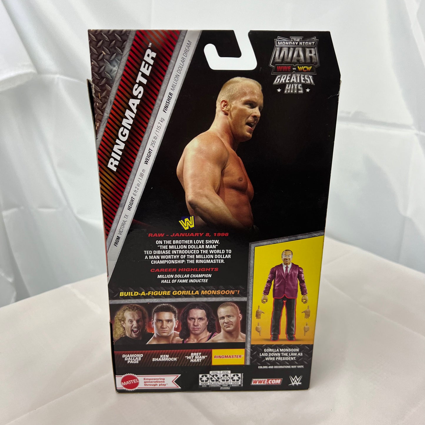 Ringmaster - WWE Elite Monday Night Wars S2 Action Figure Opened NO BAF